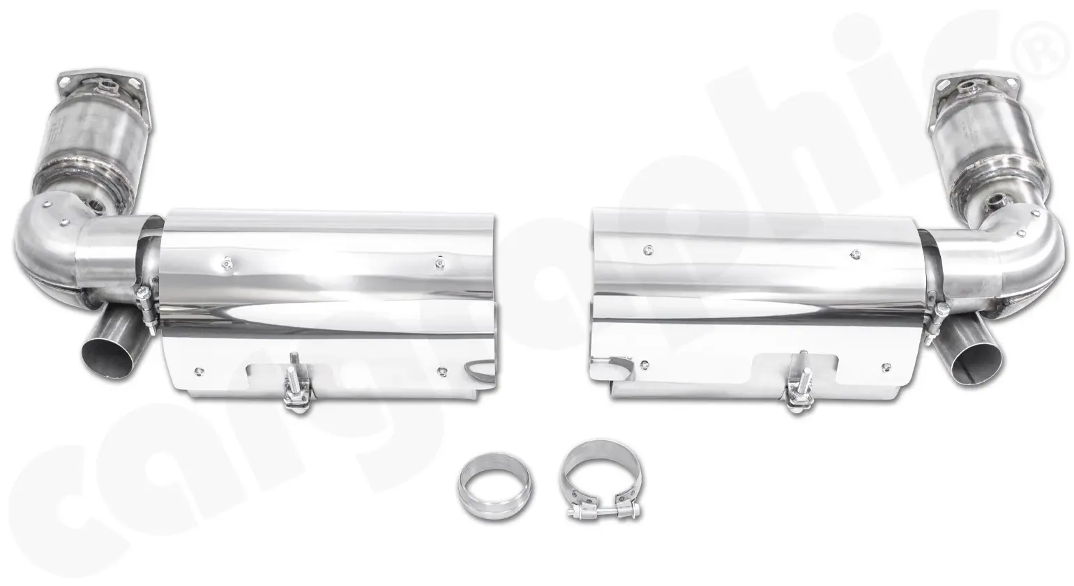 CARGRAPHIC Sportauspuff für Porsche 996 Turbo GT2 Foto