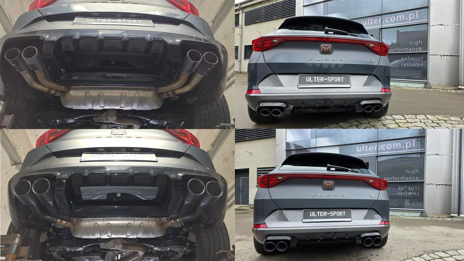 ULTER SPORT Auspuffblenden für CUPRA Formentor 