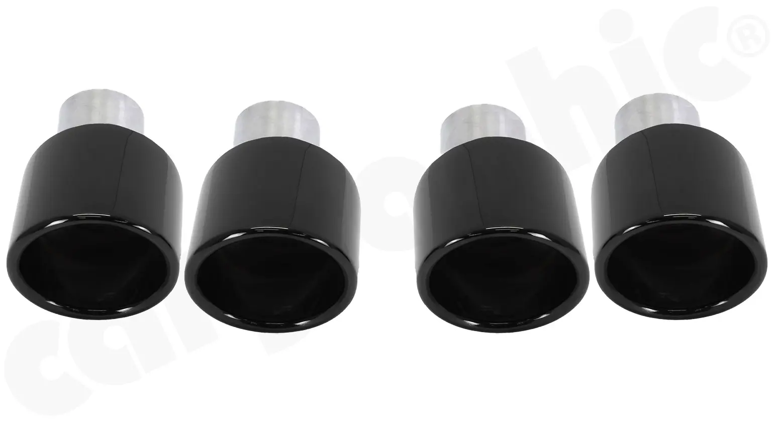 CARGRAPHIC Doppelendrohrsatz für Porsche Panamera Bild