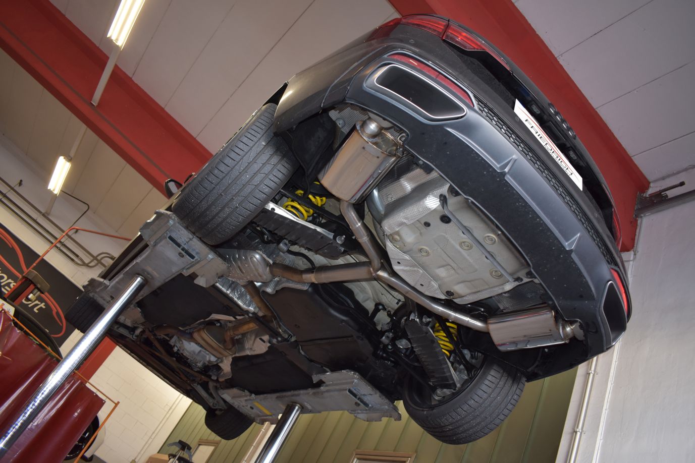 Friedrich Motorsport Duplex-Endschalldämpfer Audi A4 