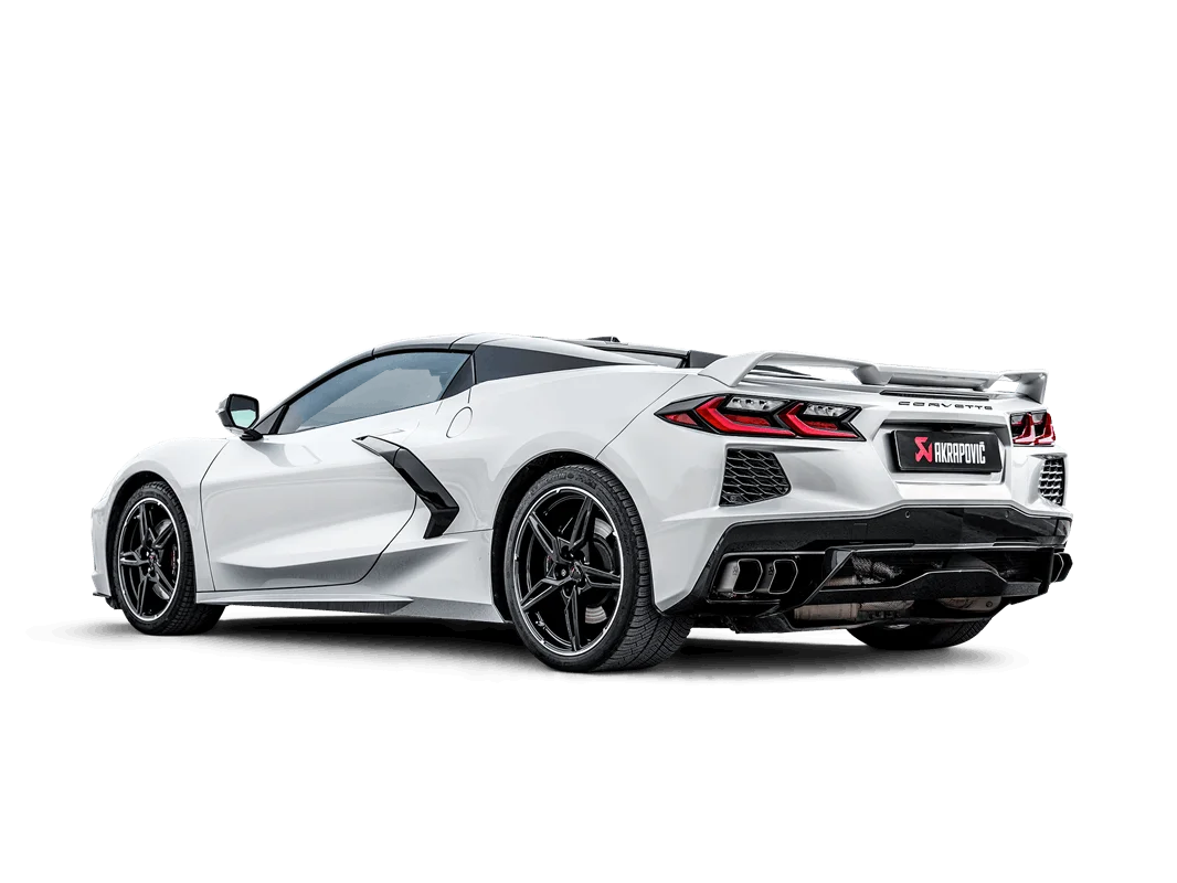 Akrapovic Slip-On Line Titanium für Corvette C8 