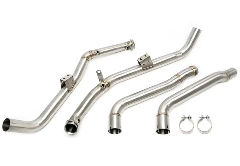 TA Technix Downpipe besteht aus Vorder und Mittelrohr passend für Mercedes Benz E-​Klasse E63 AMG W212, S212 - M157 Motoren