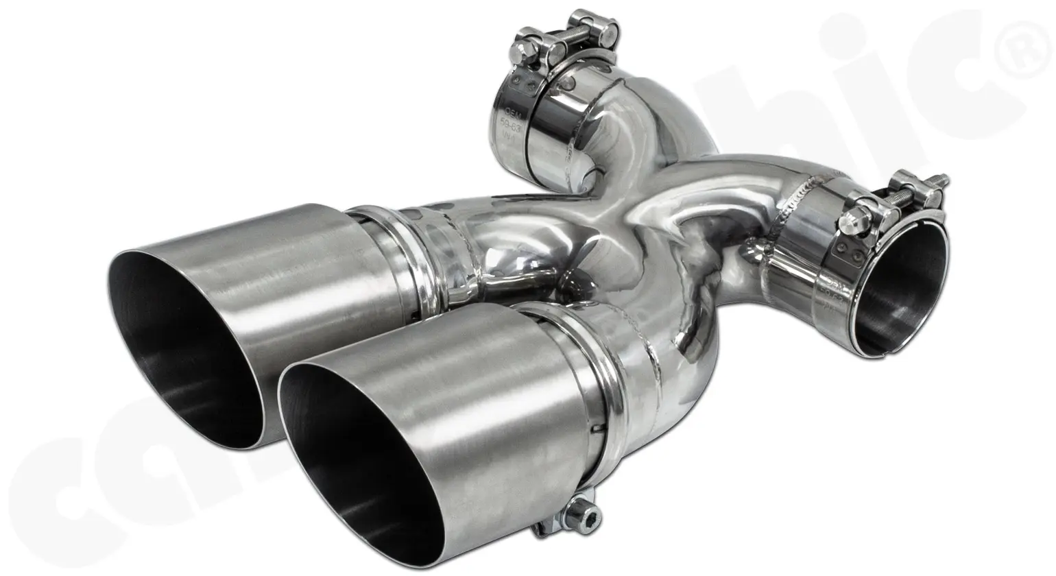 CARGRAPHIC Sport Endrohr für Porsche 718 Boxster Foto