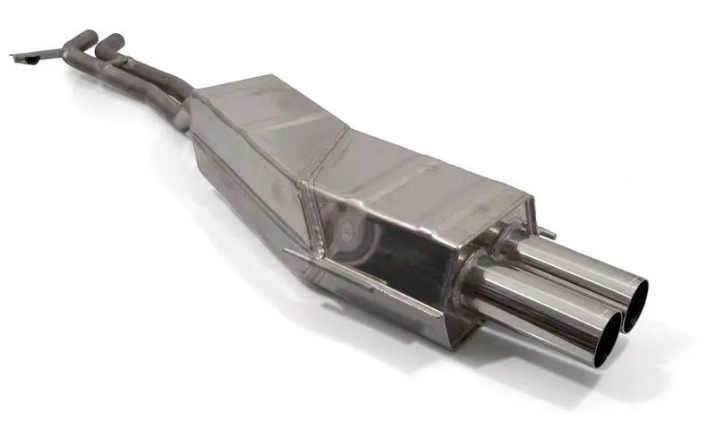 Eisenmann Endschalldämpfer für BMW E34 525i 24V 2x70mm