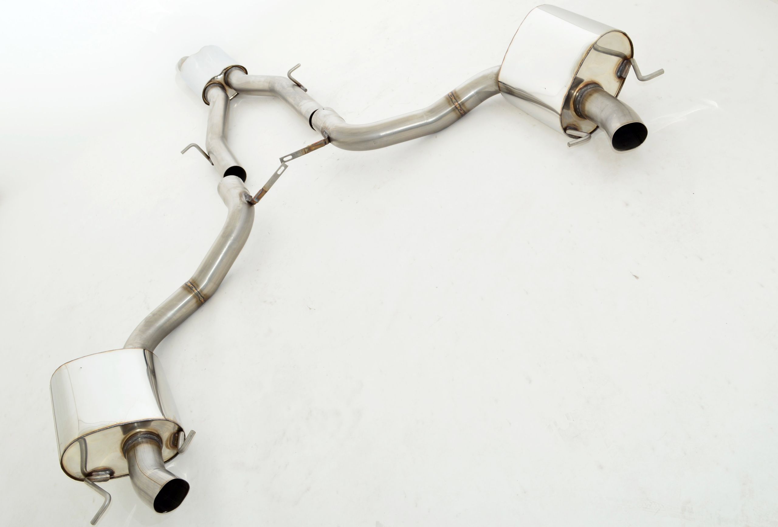 Friedrich Motorsport 2x76mm Duplex-Anlage Mercedes S/W212 E63 AMG + S