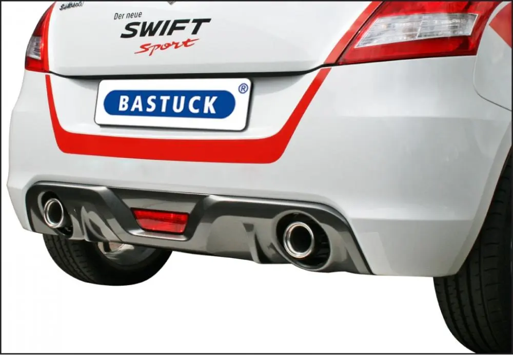 Bastuck Sportauspuff Suzuki Swift V NZ 2x 1x90mm Bild
