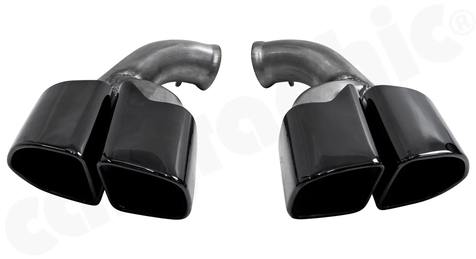 CARGRAPHIC Doppelendrohrsatz für Porsche Cayenne kaufen