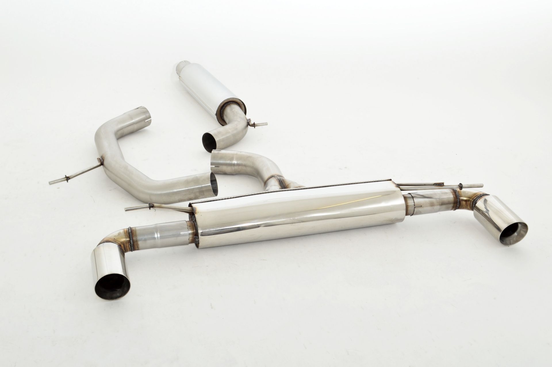 Friedrich Motorsport 76mm Duplex-Anlage VW Beetle 5C und Cabrio 