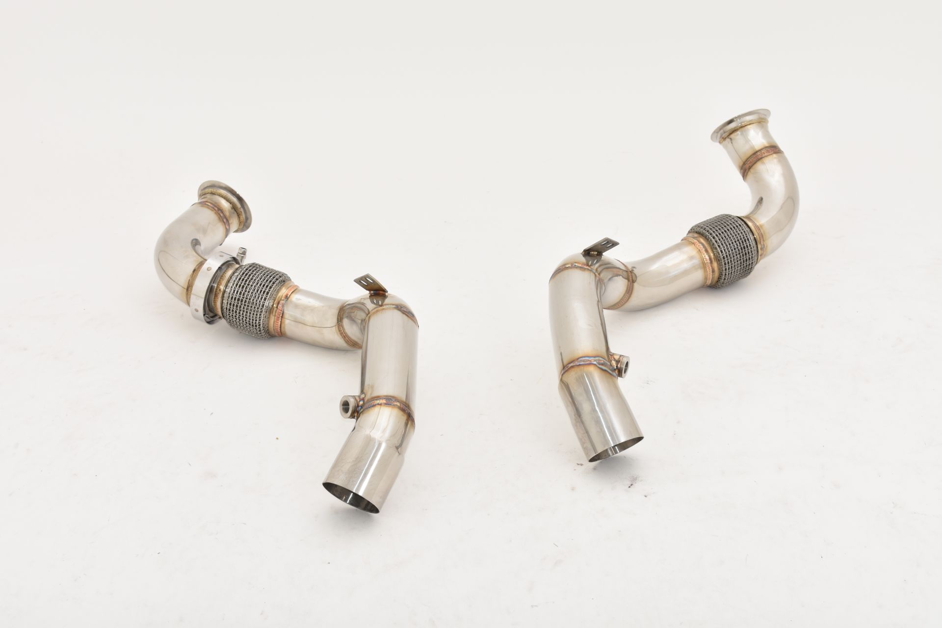 Friedrich Motorsport 76mm Downpipe-Satz Edelstahl 