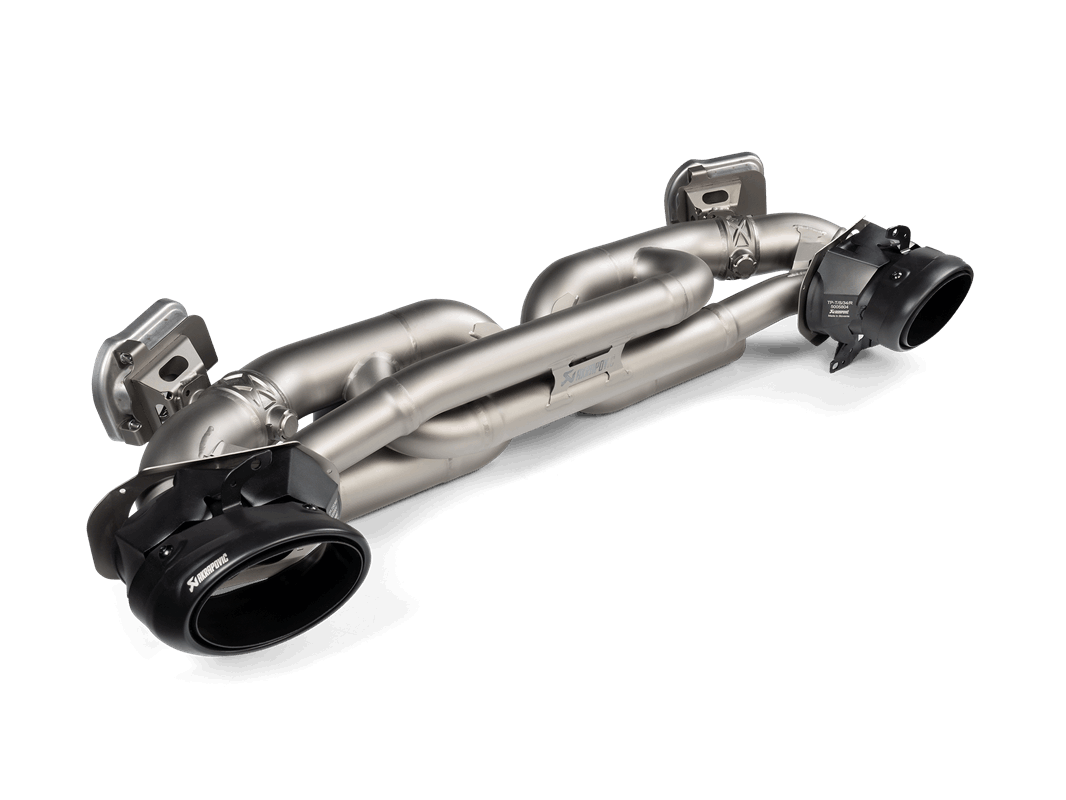 Akrapovic Slip-On Race Line (Titanium) für Porsche 992 Turbo