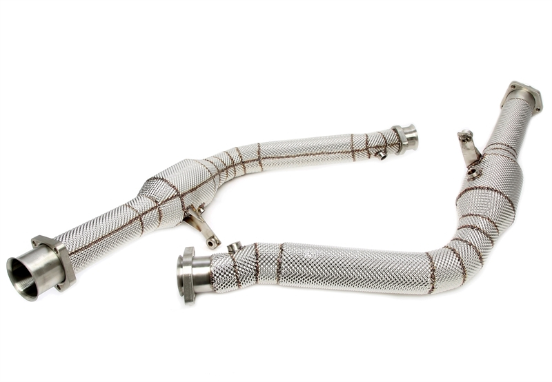 TA Technix Downpipe mit Hitzeschild und Katalysator passend für Mercedes Benz G-​Klasse G63 AMG W463 - Motorcode M157