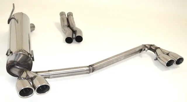 Friedrich Motorsport Duplex Sportendschalldämpfer Opel Omega B