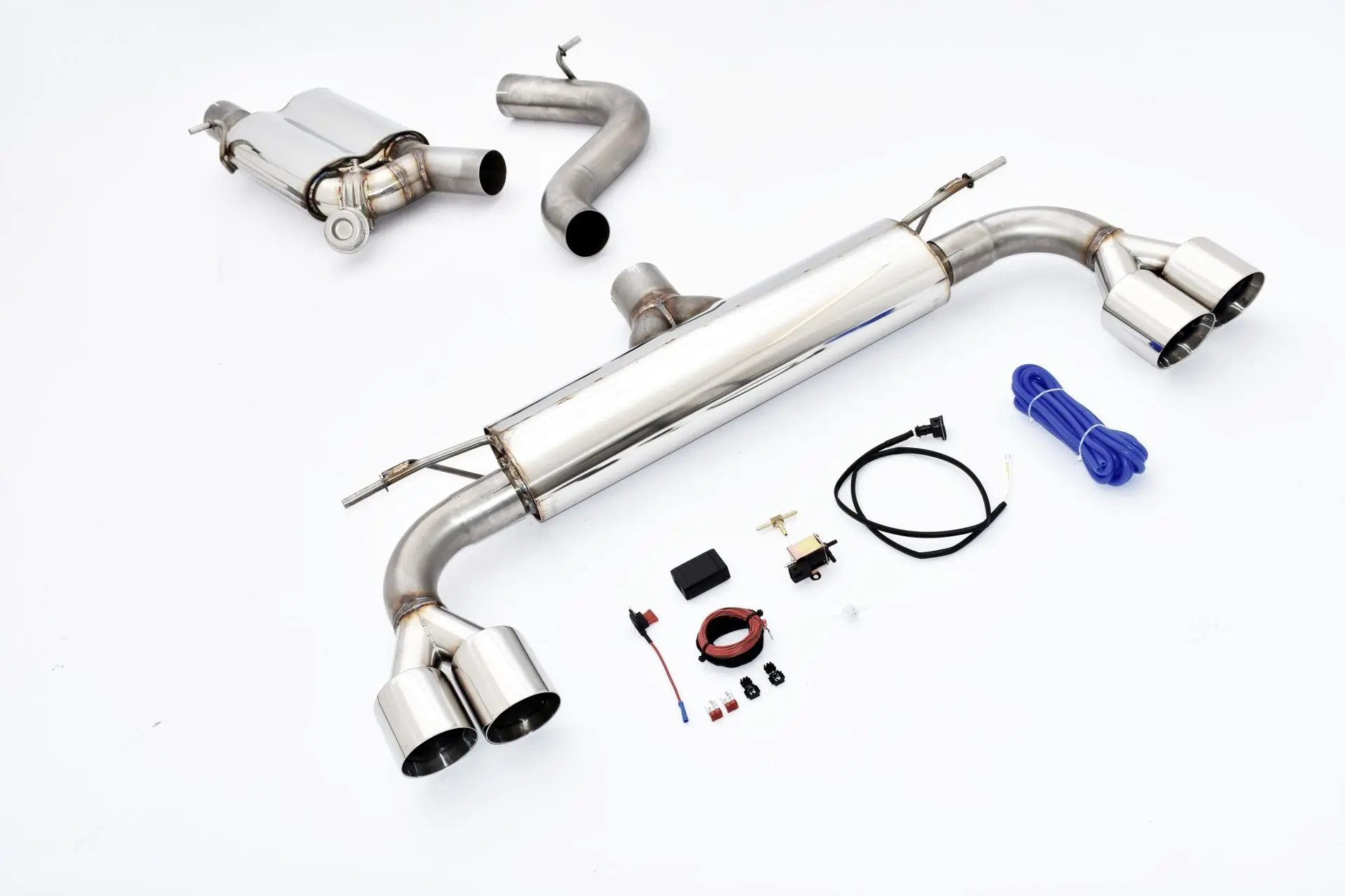 StreetBeast 76mm Duplex-Anlage mit Klappensteuerung, Audi Q2 GA Quattro