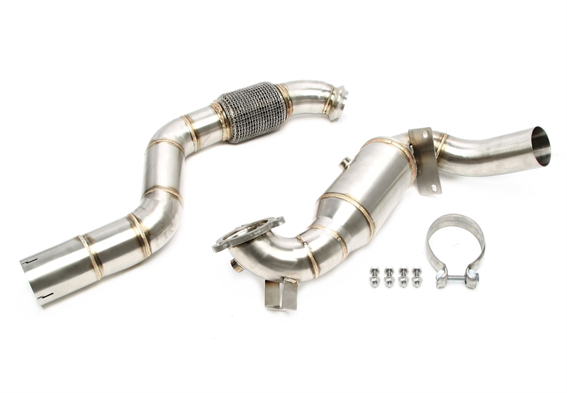 TA Technix Downpipe mit Katalysator passend für Mercedes Benz A-​Klasse W176, CLA-​Klasse Coupe+Shooting Brake C117, X117