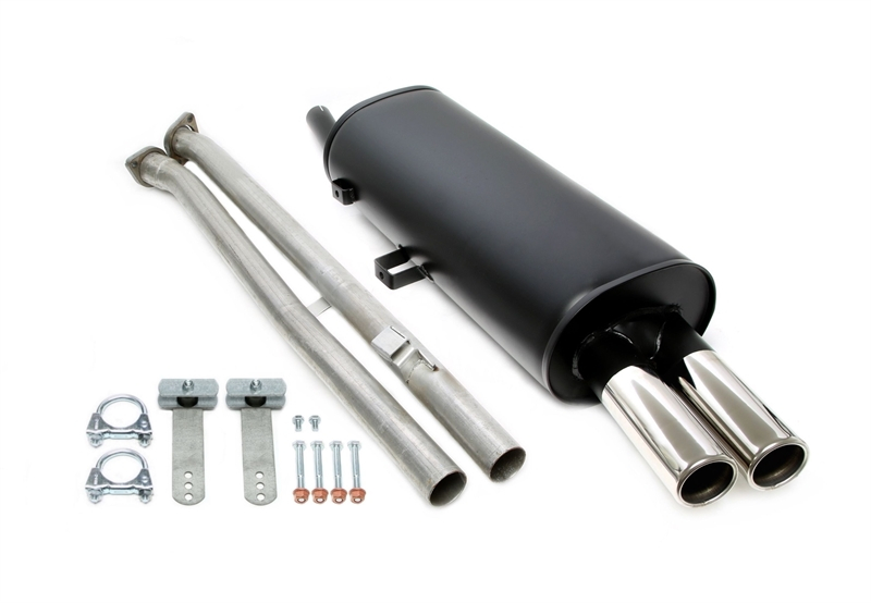 TA Technix Sportauspuffanlage 2x70mm passend für BMW 320i/325i/325ix E30 Kat. TA Technix Sportauspuff 2x70mm für BMW E30 kaufen