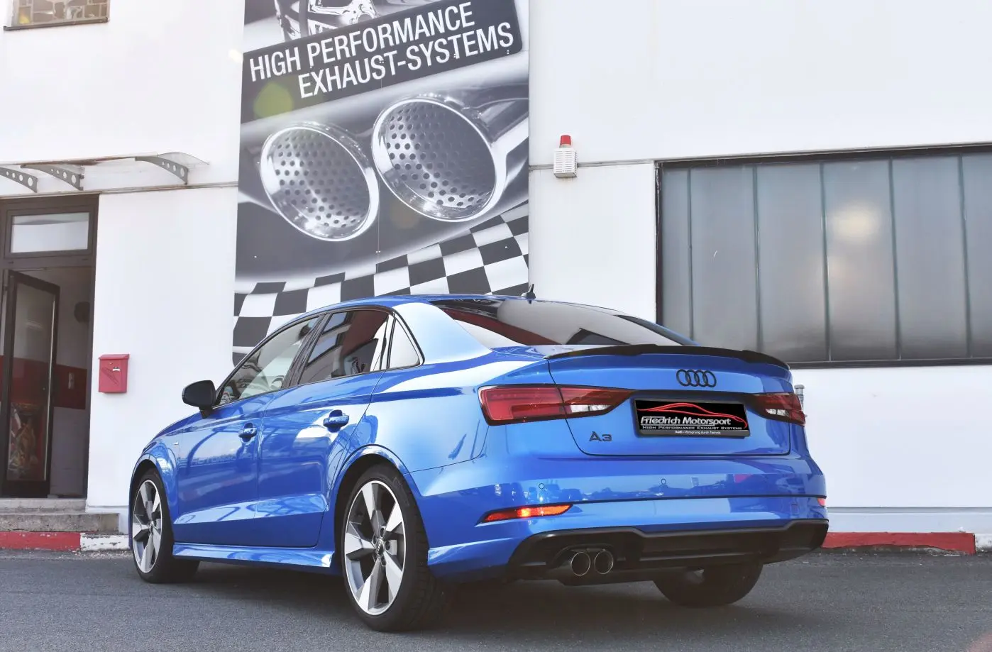  Friedrich Motorsport Endschalldämpfer Audi A3 8V