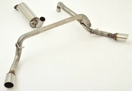 Friedrich Motorsport 70mm Sidepipe Duplexanlage Ford Ranger 2AB