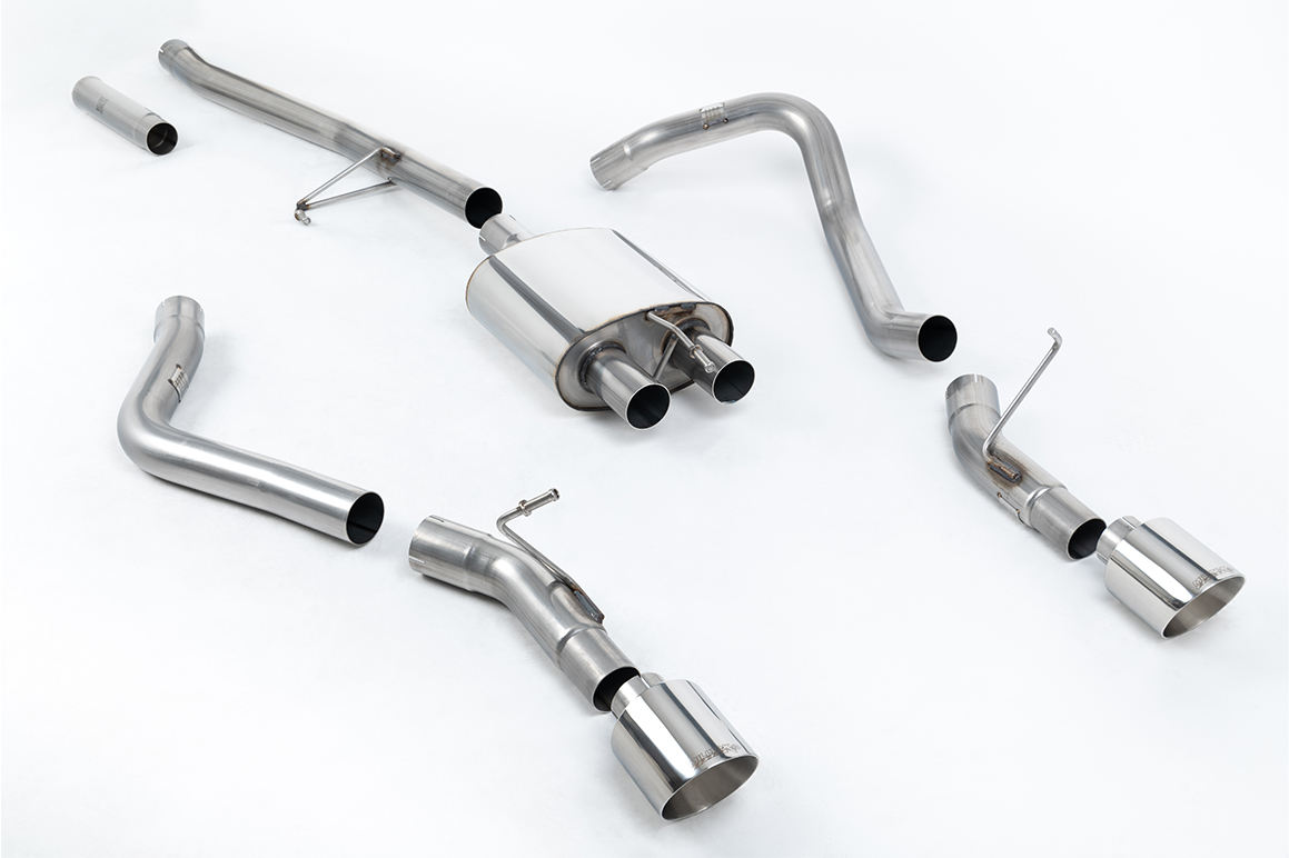 Milltek Komplettanlage Side-Exit für Jeep Gladiator JT 3.6 V6