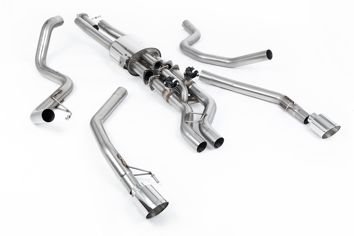Milltek Komplettanlage (resonated) für Ford Ranger 4 Raptor 3.0 V6