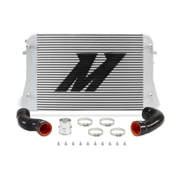 Mishimoto Ladeluftkühler für Volkswagen GTI 06–14 Silber