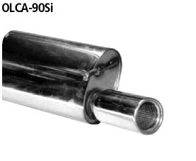 Bastuck Sportauspuff für Opel Corsa A 1x90mm, gerade