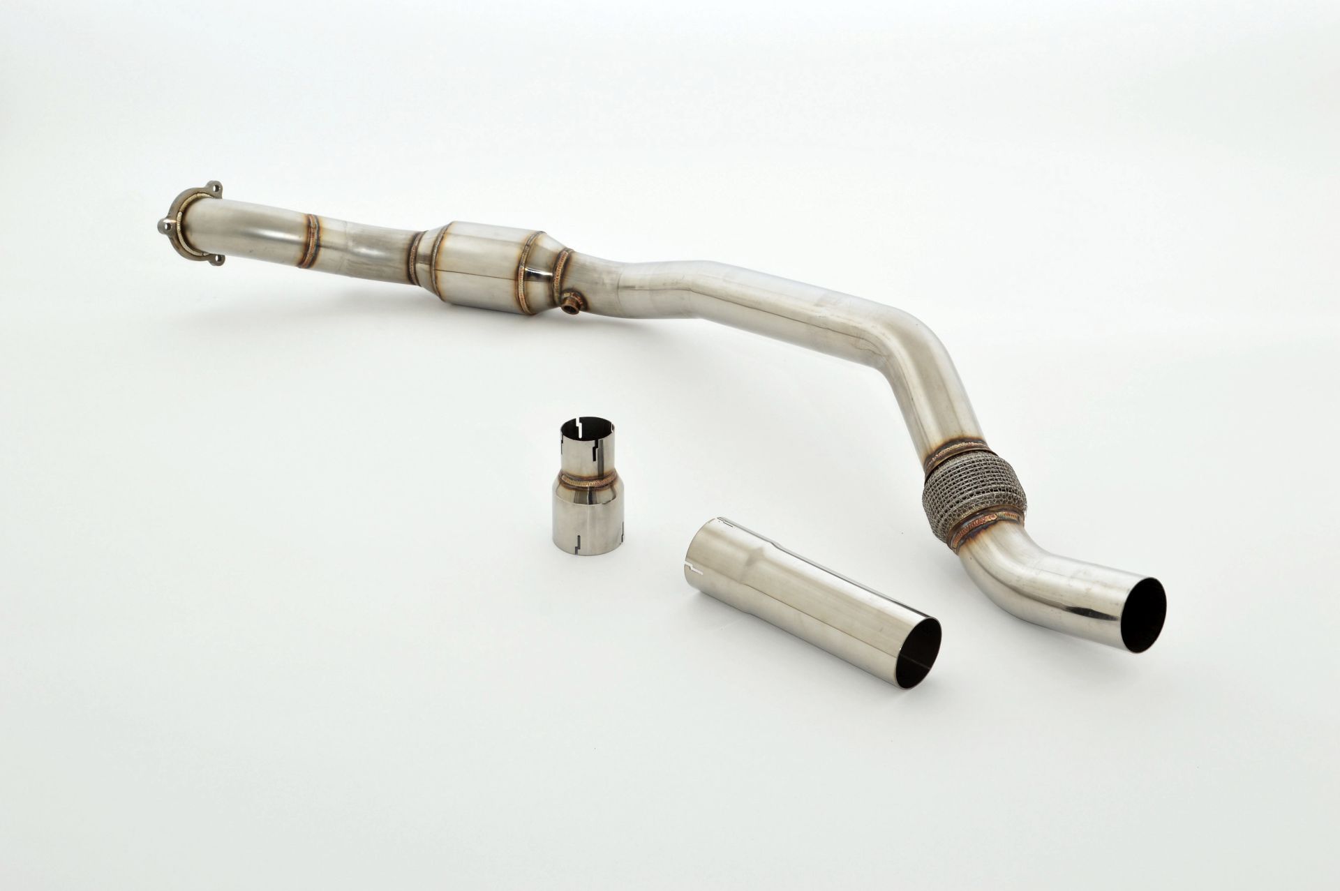 Friedrich Motorsport 76mm Downpipe mit Sport-Kat. Mercedes R172 SLK 