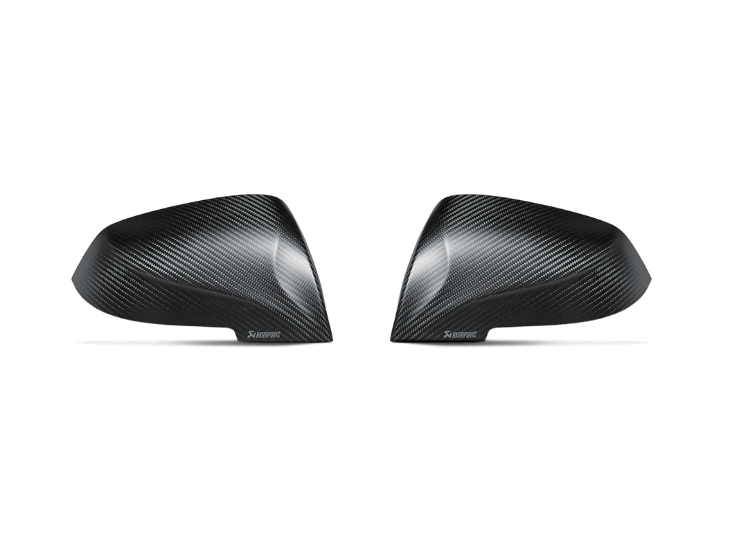 Akrapovic Carbon Fibre Mirror Cap Set - Matte für BMW
