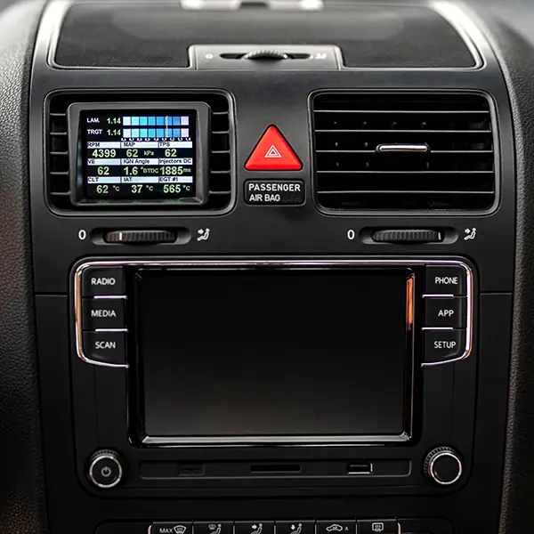 CANchecked Daten-Display VW Golf MK5 MFD28 Gen2 Anleitung