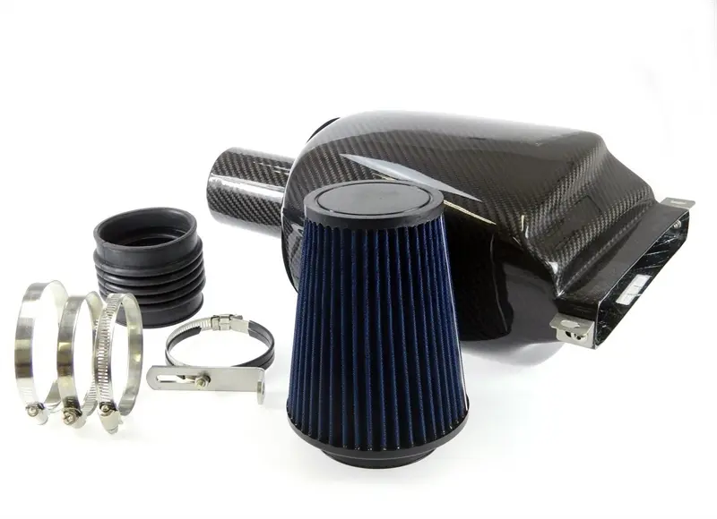 TA Technix Carbon Air Intake / Air-​Box passend für Audi A3 (8P)/ Seat Altea, Leon, Toledo (1P/5P)/ Skoda Octavia (1Z)/ VW Golf V/VI, Jetta III (1J/5K) mit 1.8/2.0 TSI/TFSI Motoren