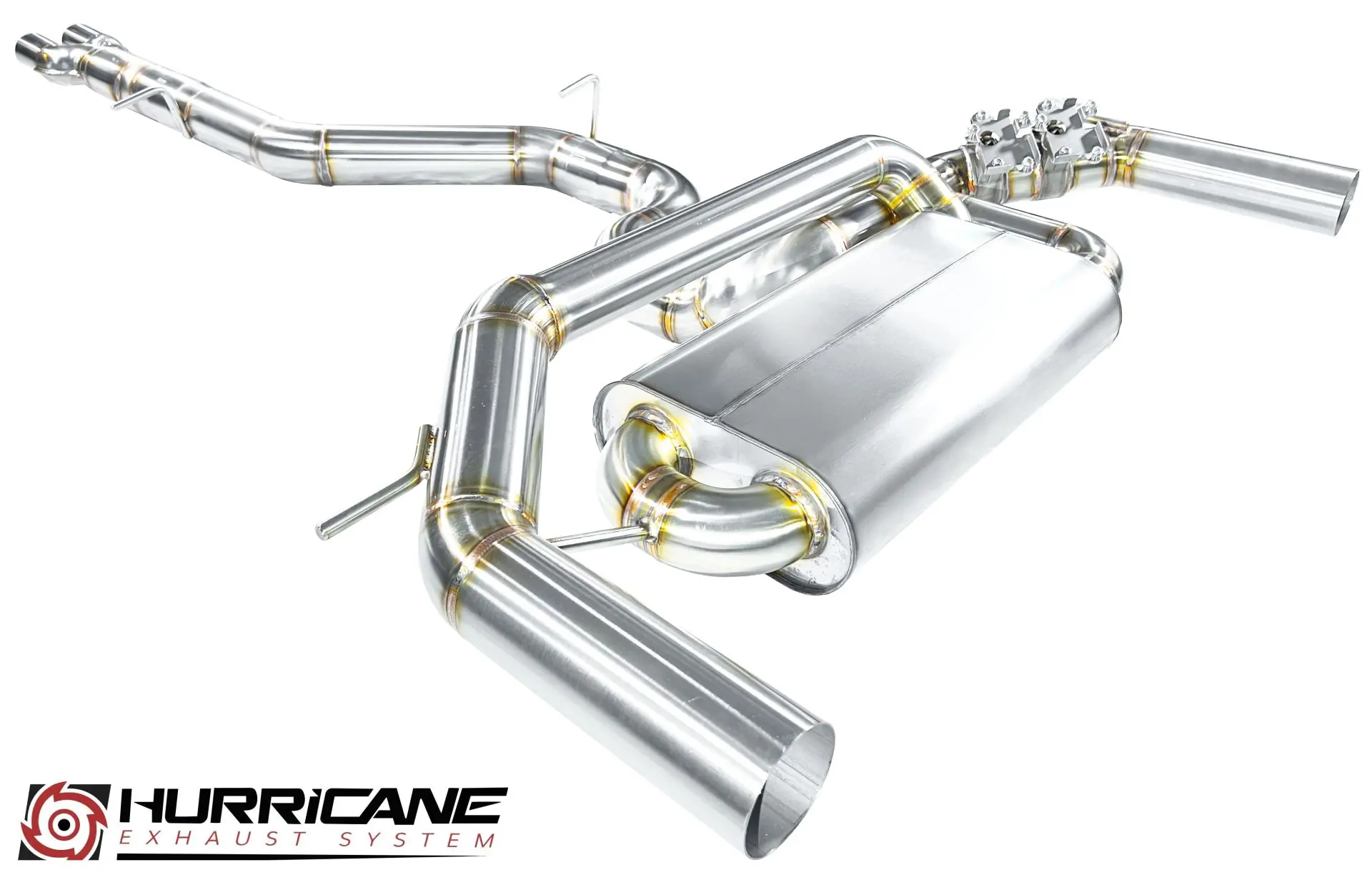 Hurricane 3,5” Abgasanlage für Audi RS3 8V Foto