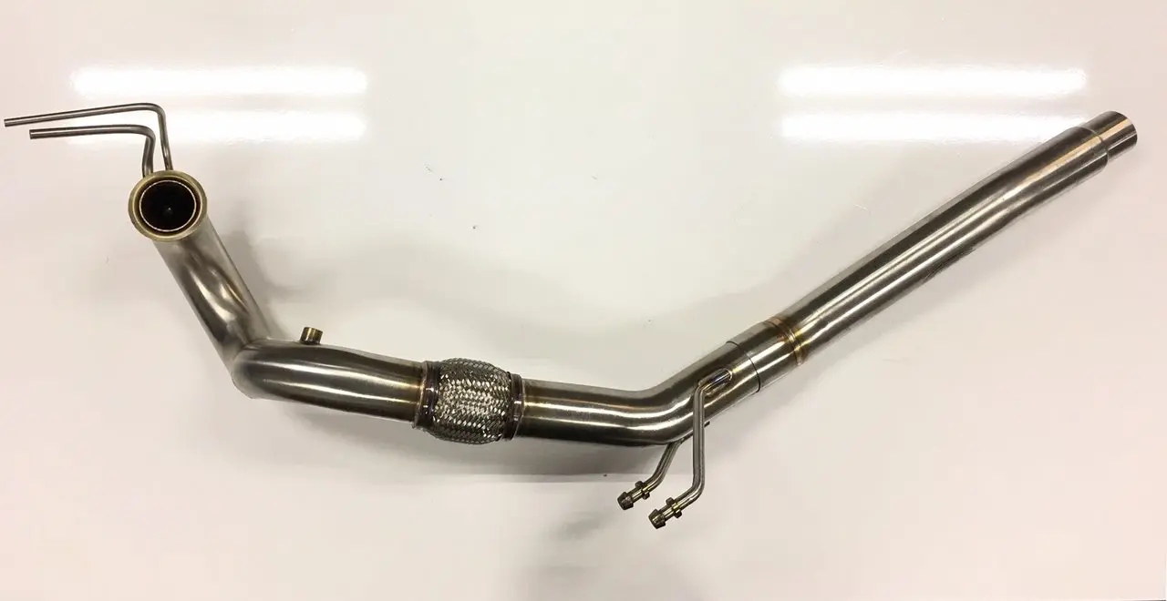 Zinram Edelstahl Downpipe AUDI A3 VW GOLF V SEAT ALTEA, LEON 1.9 TDI 2,0 TDI