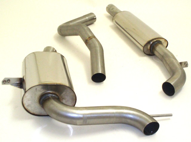 Friedrich Motorsport 3 Zoll (76mm) Anlage mittig Renault Megane III (Typ Z) RS / Trophy