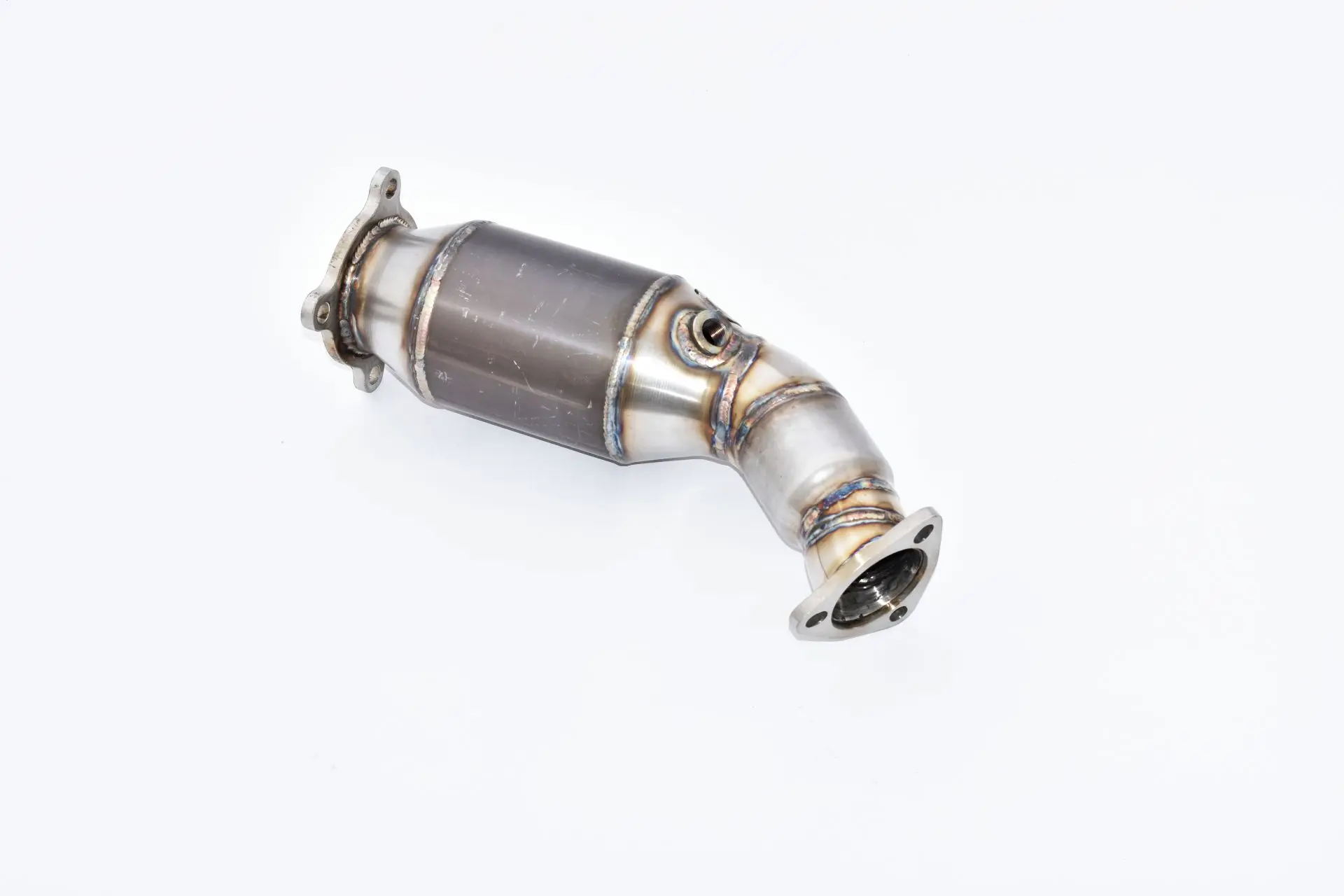 Friedrich Motorsport 76mm Downpipe mit 200 Zellen HJS Sport-Kat. Edelstahl 