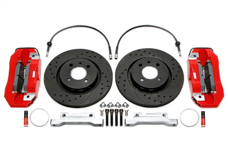 TA Technix 4-​Kolben Bremsanlage 280mmx22mm/Upgrade Kit passend für Vorderachse Smart Typ 453