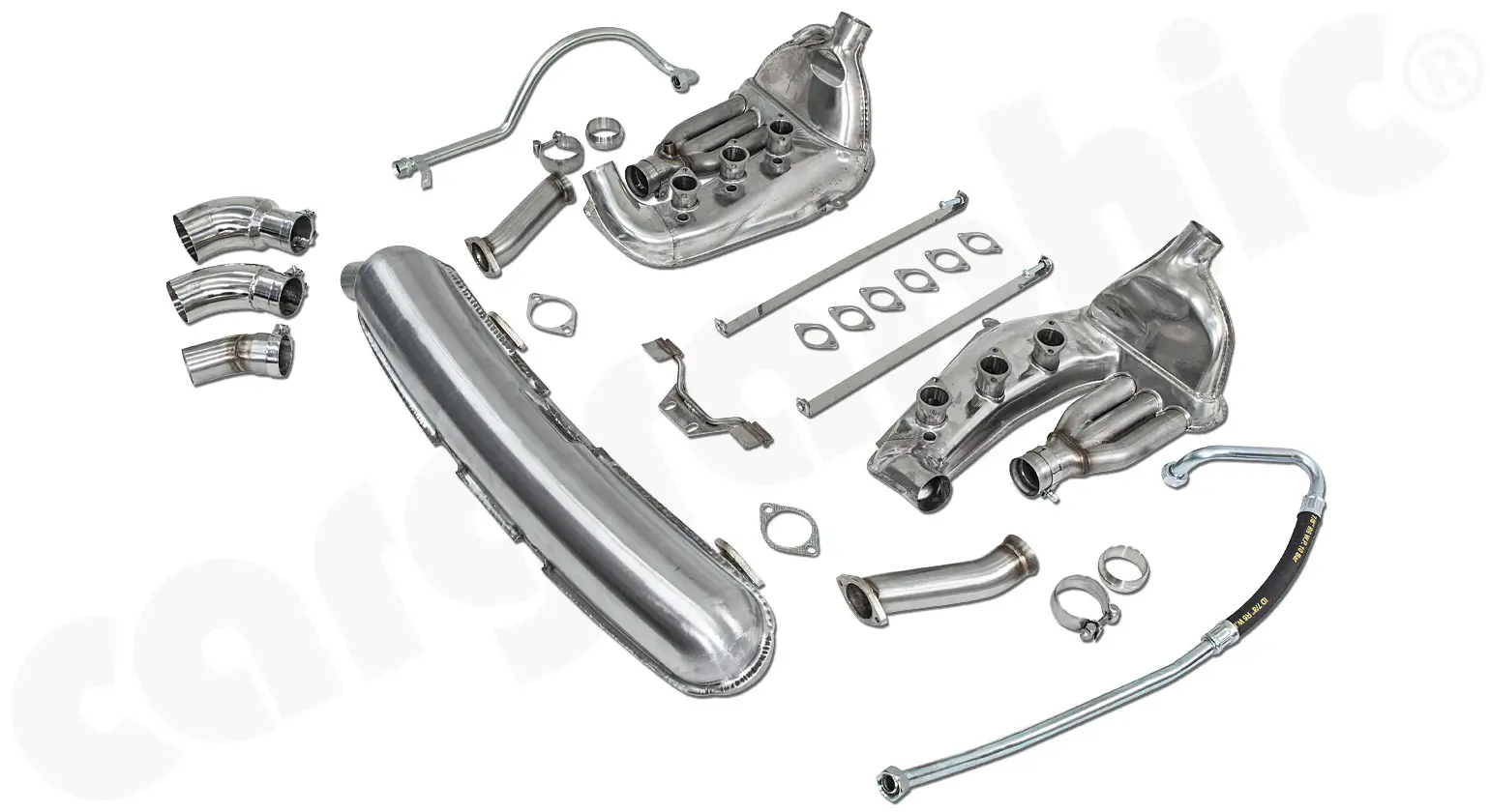 CARGRAPHIC Sportabgasanlage für Porsche 911 G-Modell Bild