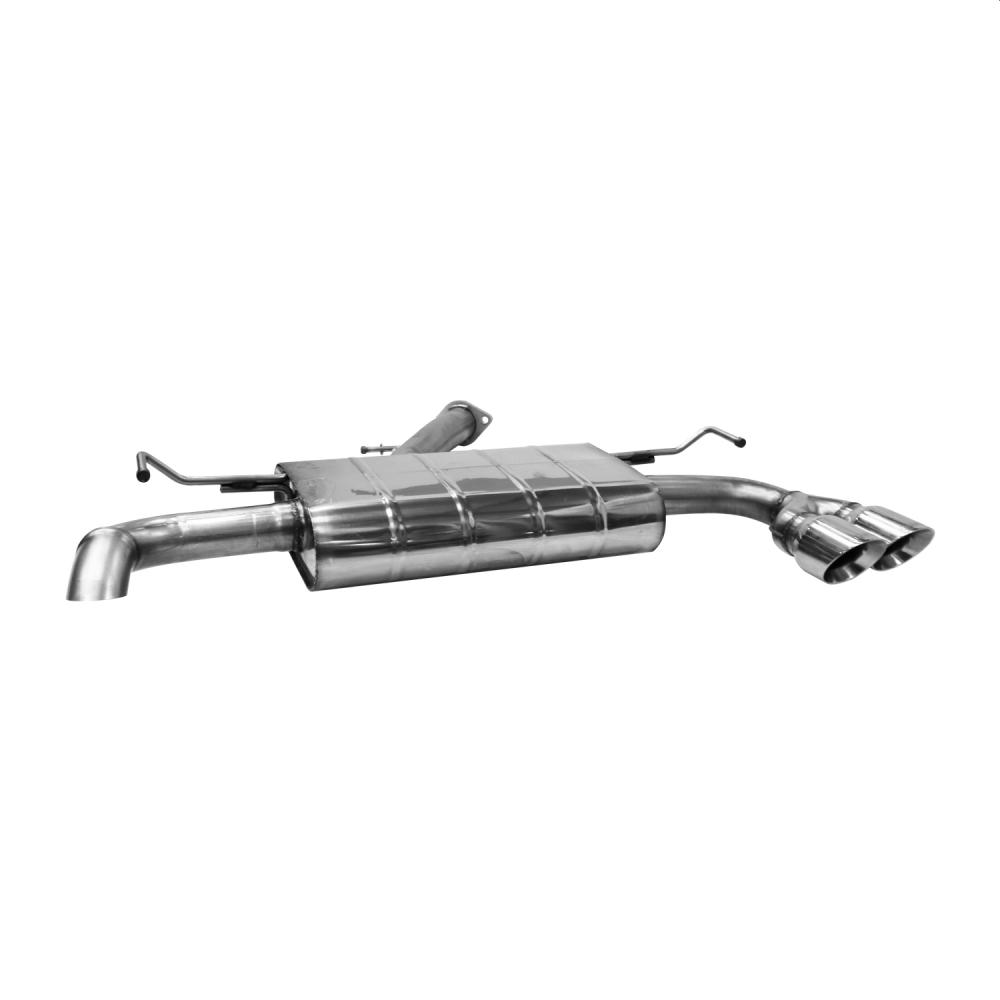 Bastuck Sportauspuff für Hyundai i30 Typ PDE Facelift 2x90mm 30° schräg Race-Look