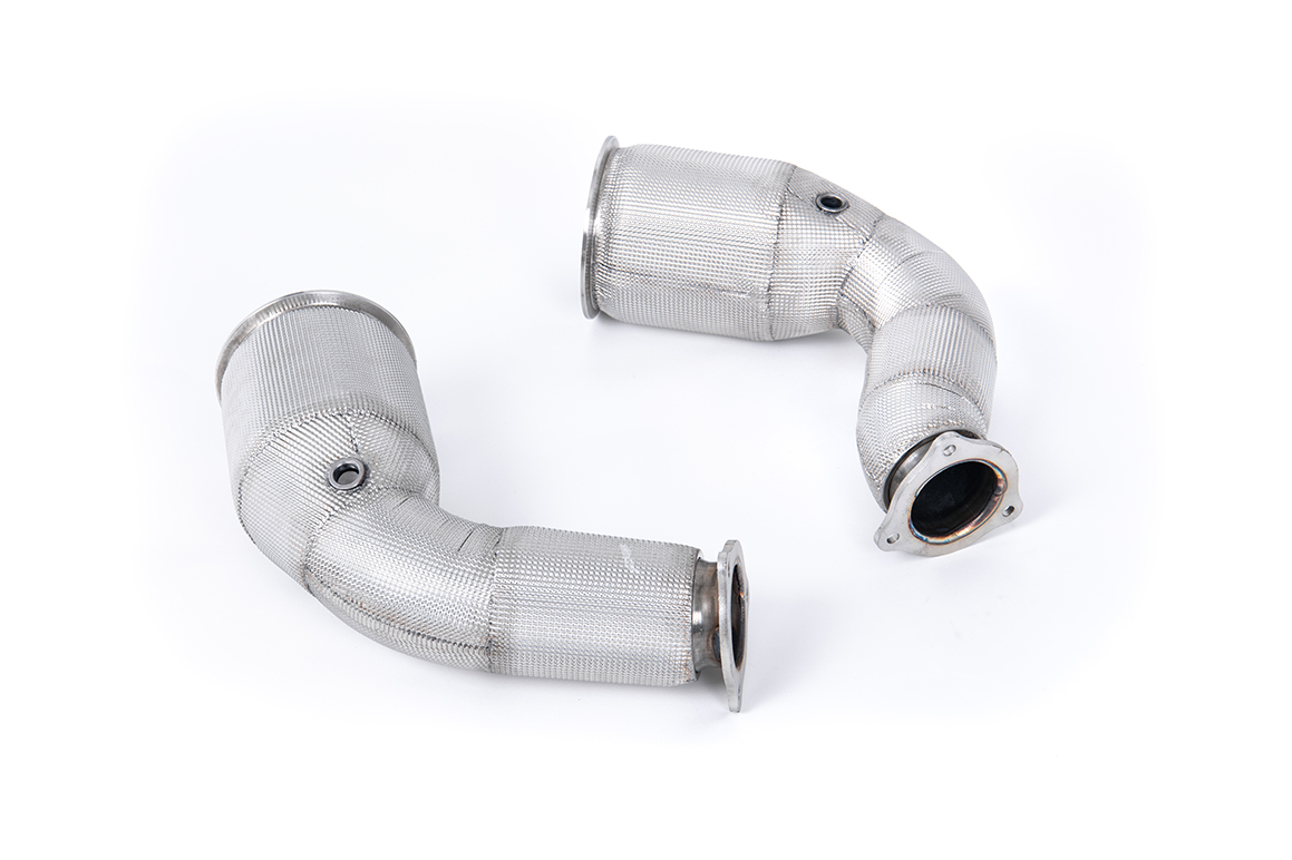 Milltek Downpipe ohne Kats für Audi RS4 RS5 B9 ohne OPF