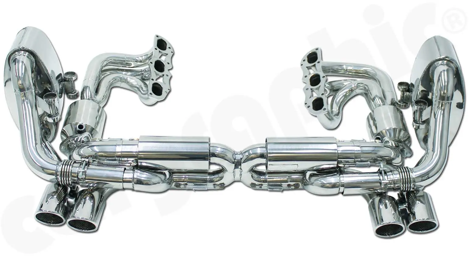 CARGRAPHIC Sportauspuff für Porsche 991 Carrera 