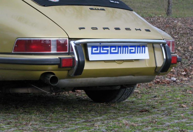Eisenmann Endschalldämpfer für Porsche 911 F-Modell mit ABE