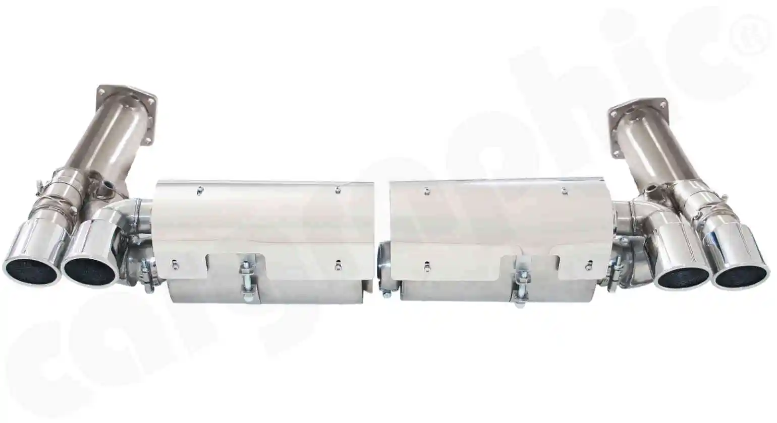 CARGRAPHIC Sportabgasanlage für Porsche 997.2 Turbo kaufen