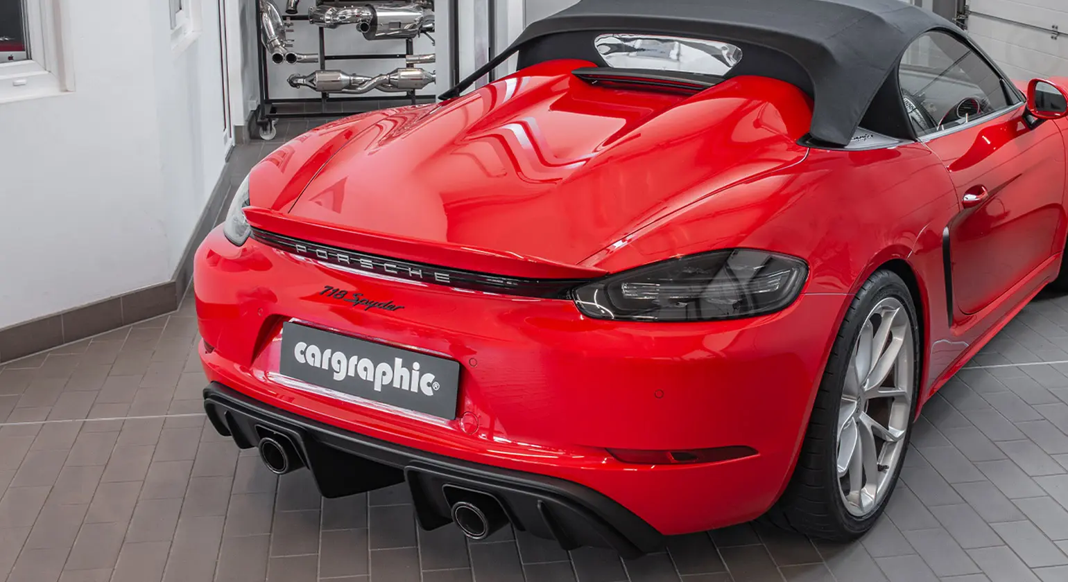 CARGRAPHIC Sport Endrohre für Porsche 718 Anleitung