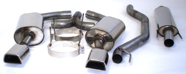 Friedrich Motorsport 3 Zoll (76mm) Duplexanlage Opel Vectra C