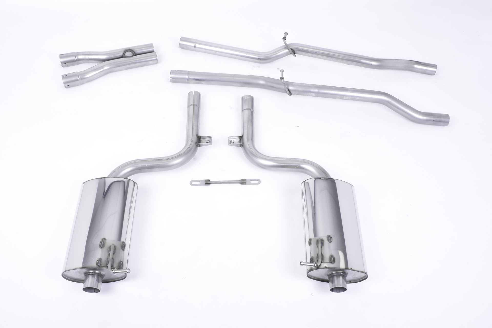 Milltek Komplettanlage (non-resonated) für Audi S4 B6