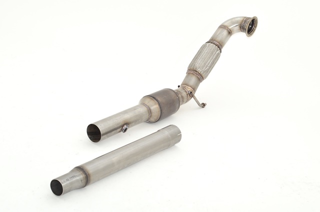 Friedrich Motorsport  76mm Downpipe mit 200 Zellen Sport-Kat. VW Beetle 5C und Cabrio
