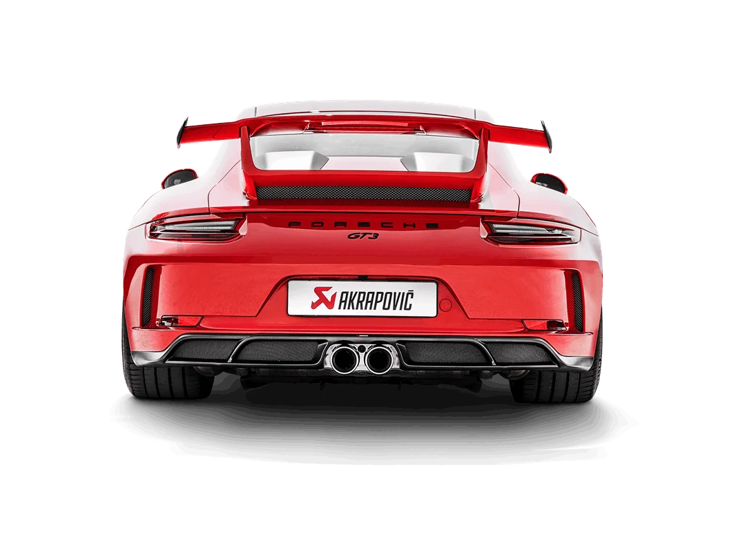 Akrapovic Carbon Diffuser für Porsche 991.2 GT3 