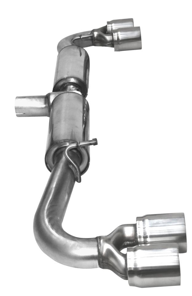 Bastuck Sportauspuff für Alfa Romeo 4C ohne Klappensteuerung 2x 2x85mm, gerade Race-Look