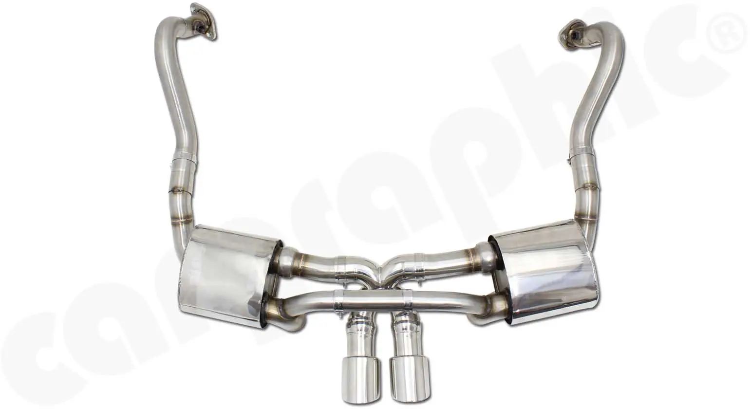 CARGRAPHIC CUP-X Endschalldämpfer für Porsche 981 