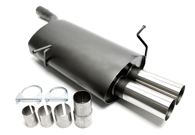 TA Technix Sportendschalldämpfer 2x76mm passend für BMW 3er Serie E46 Limousine, -​Coupe, -​Cabriolet, -​Touring TA Technix Sportendschalldämpfer für BMW E46 kaufen