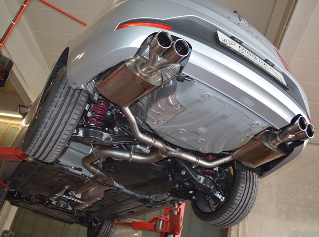 Friedrich Motorsport Duplex 76mm Edelstahl 