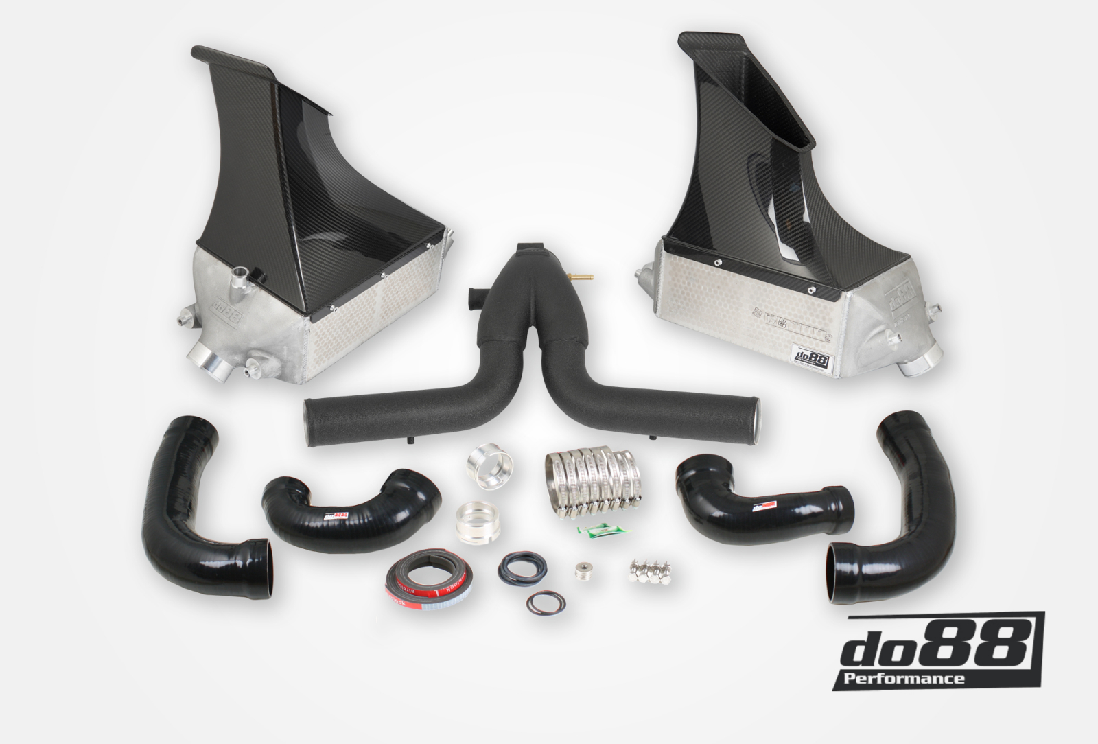 do88 Ladeluftkühler-Kit Porsche 911 Turbo (991.2) 2015-